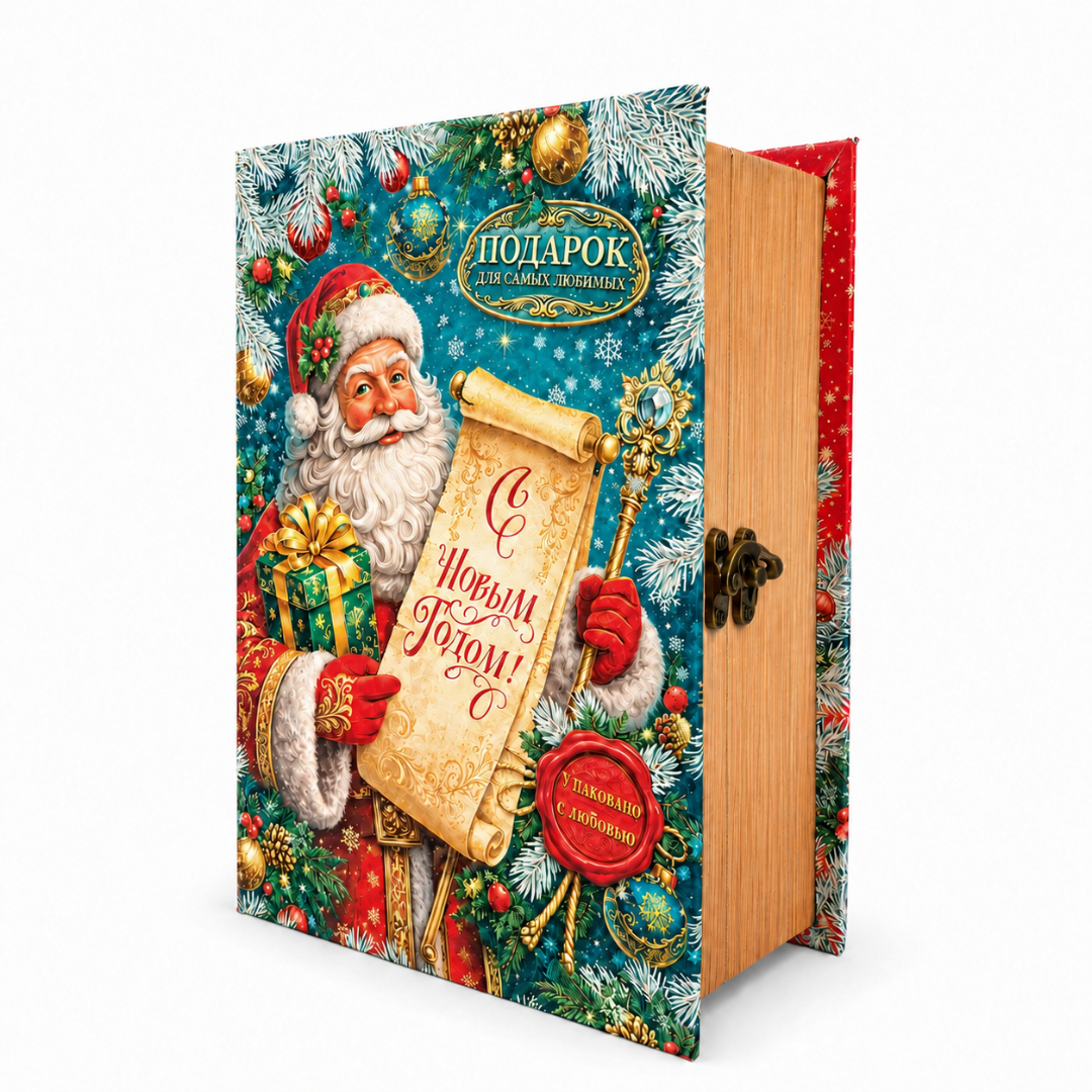 сладкий новогодний подарок Книга Деда Мороза