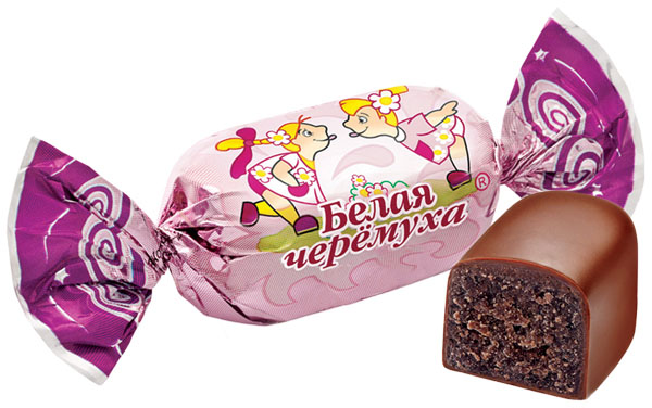 Конфеты Белая черемуха